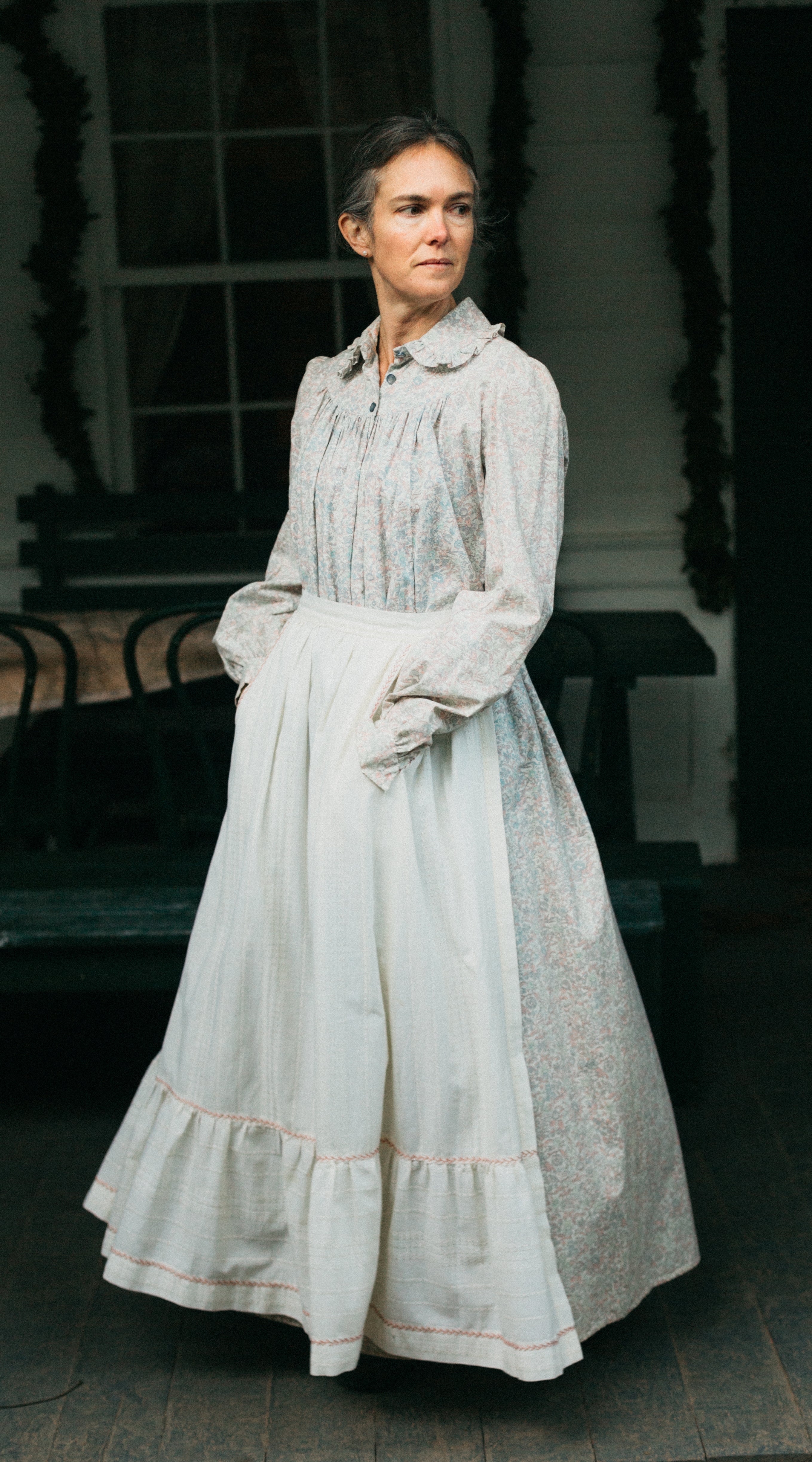long sleeve prairie dress 201 Prairie Dress – THE PATTERN PRESS