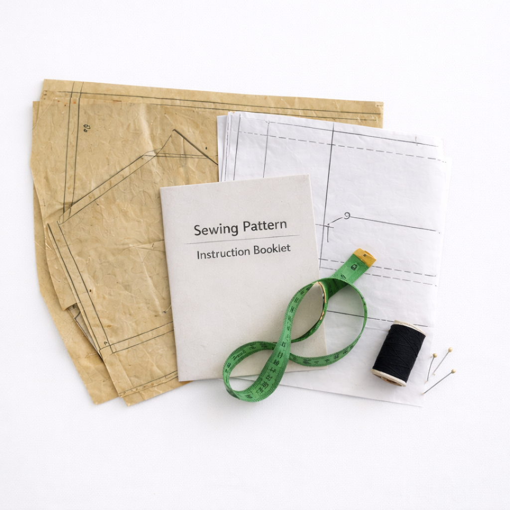 From Tissue Paper to PDF: The Evolution of Sewing Patterns