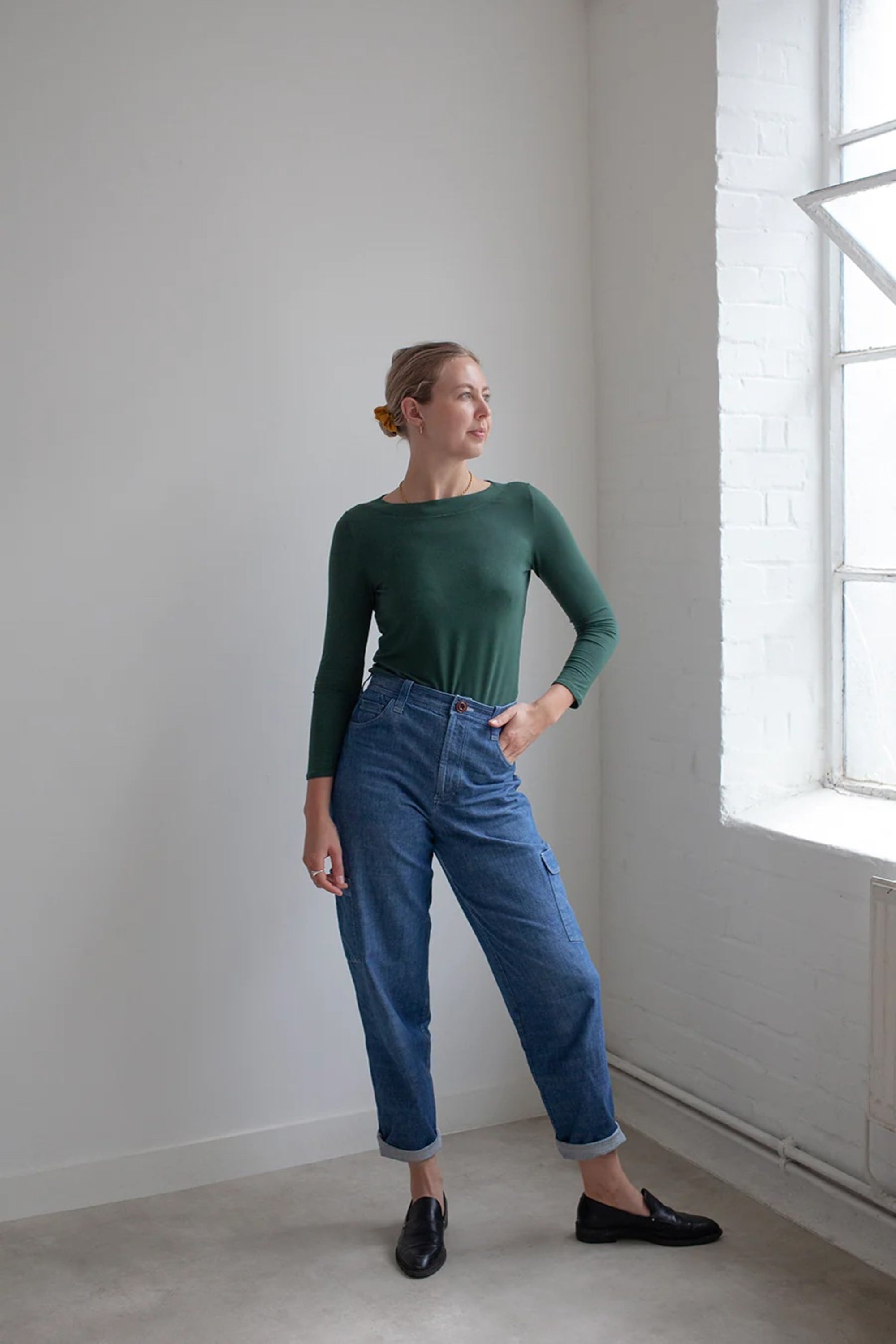 Boat Neck Top