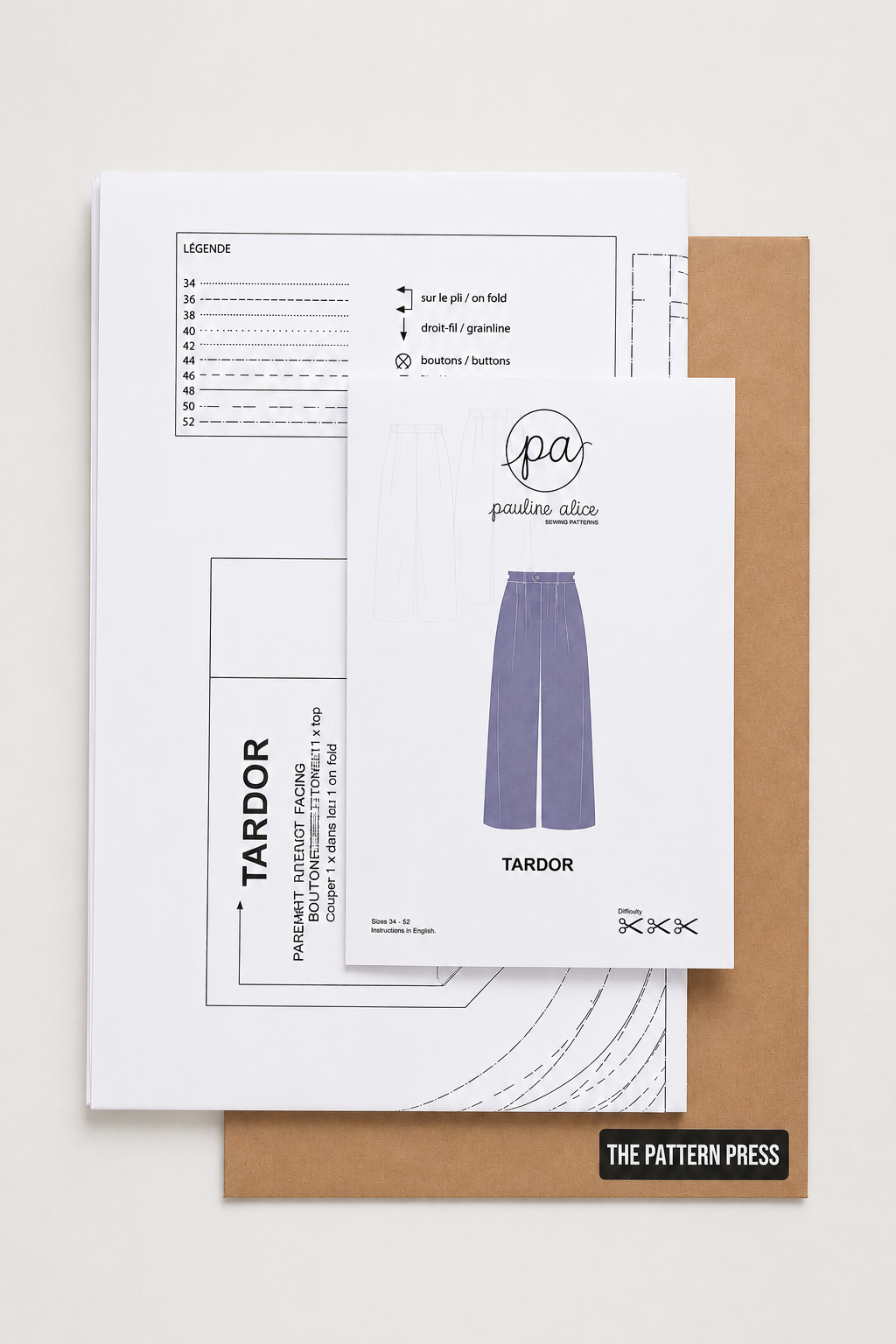 Instruction booklet
