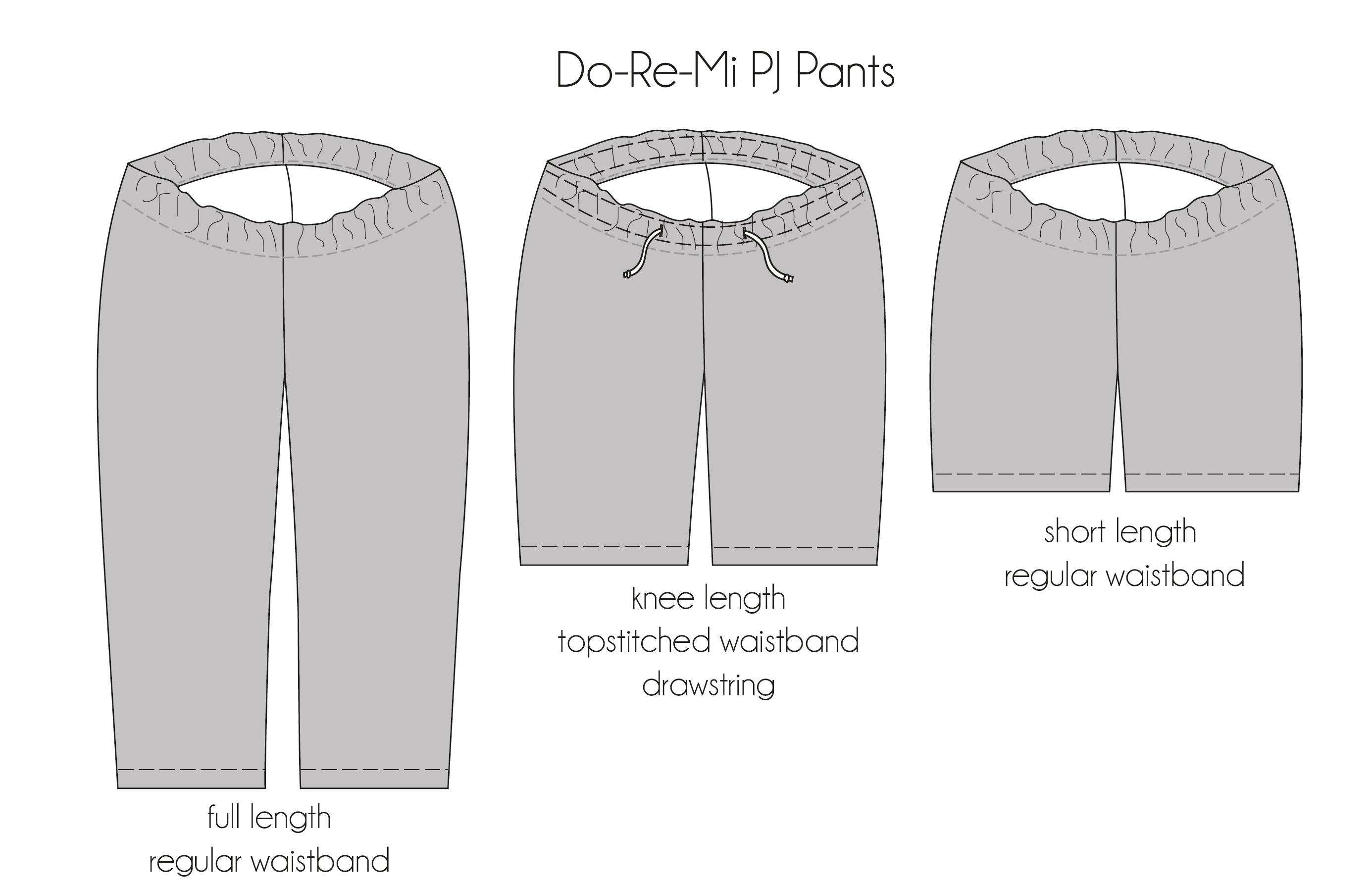 Do-Re-Mi PJ Pants | Ladies