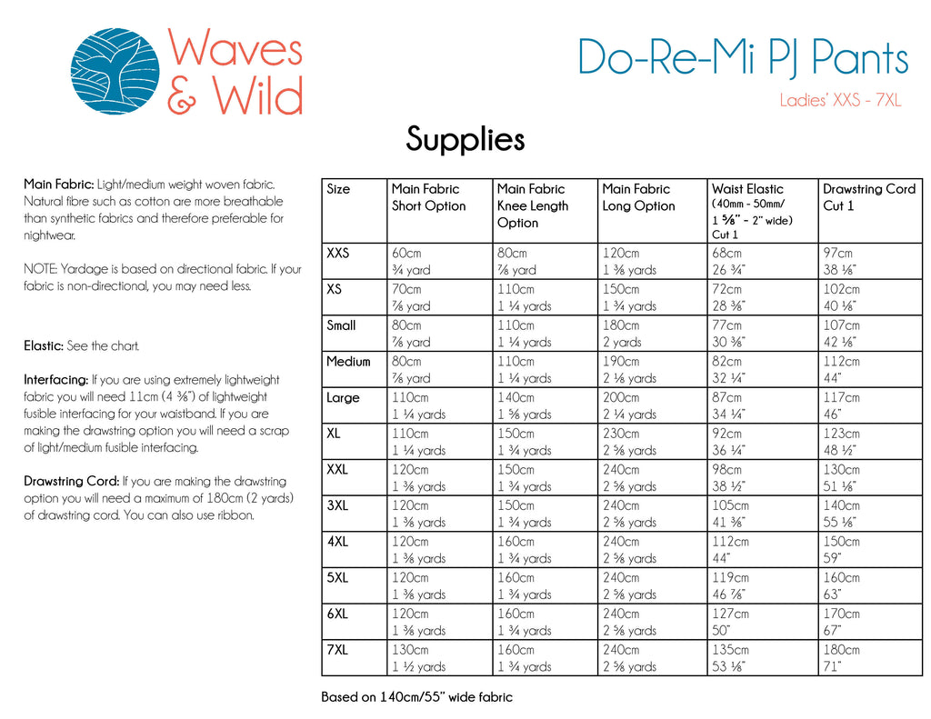 Do-Re-Mi PJ Pants | Ladies