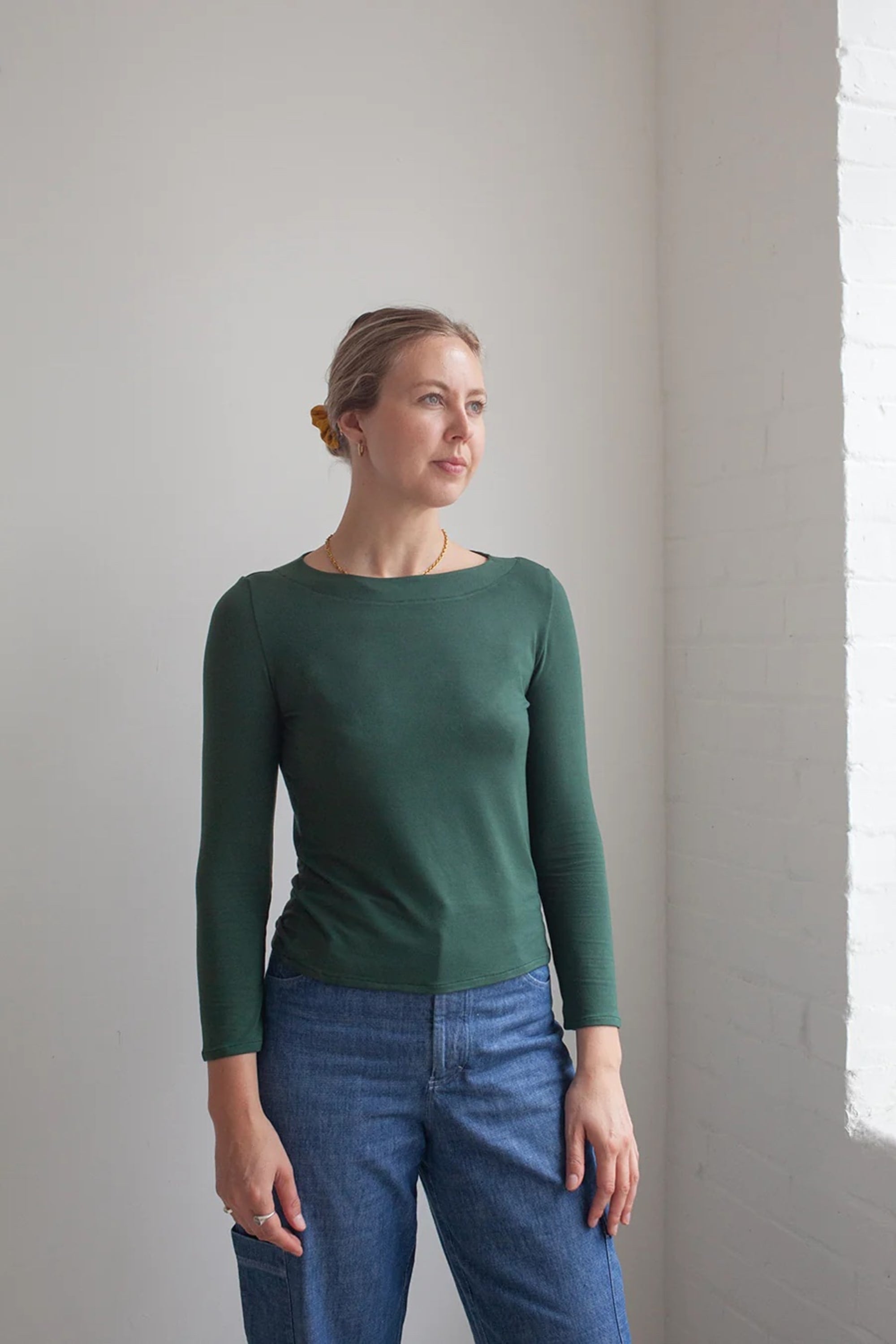 Boat Neck Top