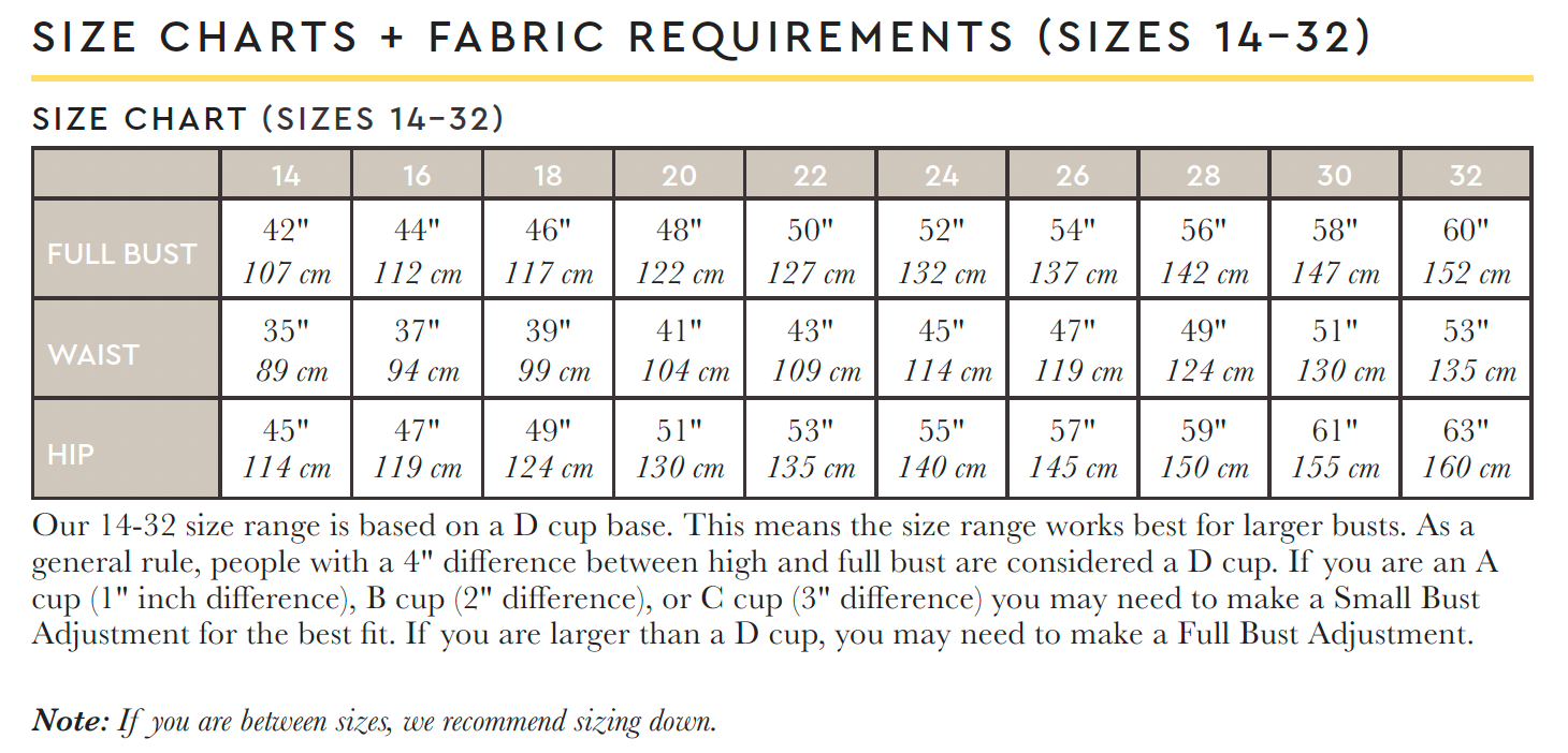 Faye Swimsuit Pattern