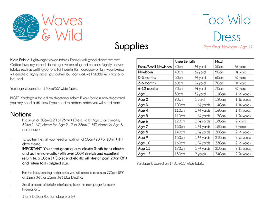 Too Wild Dress