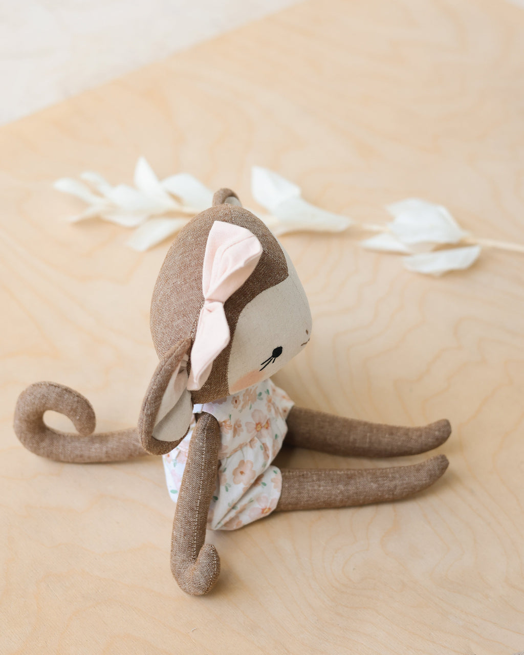Monkey Toy Pattern Monkey Soft Toy Sewing Pattern – THE PATTERN PRESS