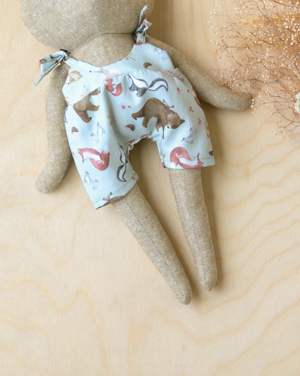 Sewing Pattern Bear, Lion, Panda Stuffed Animal