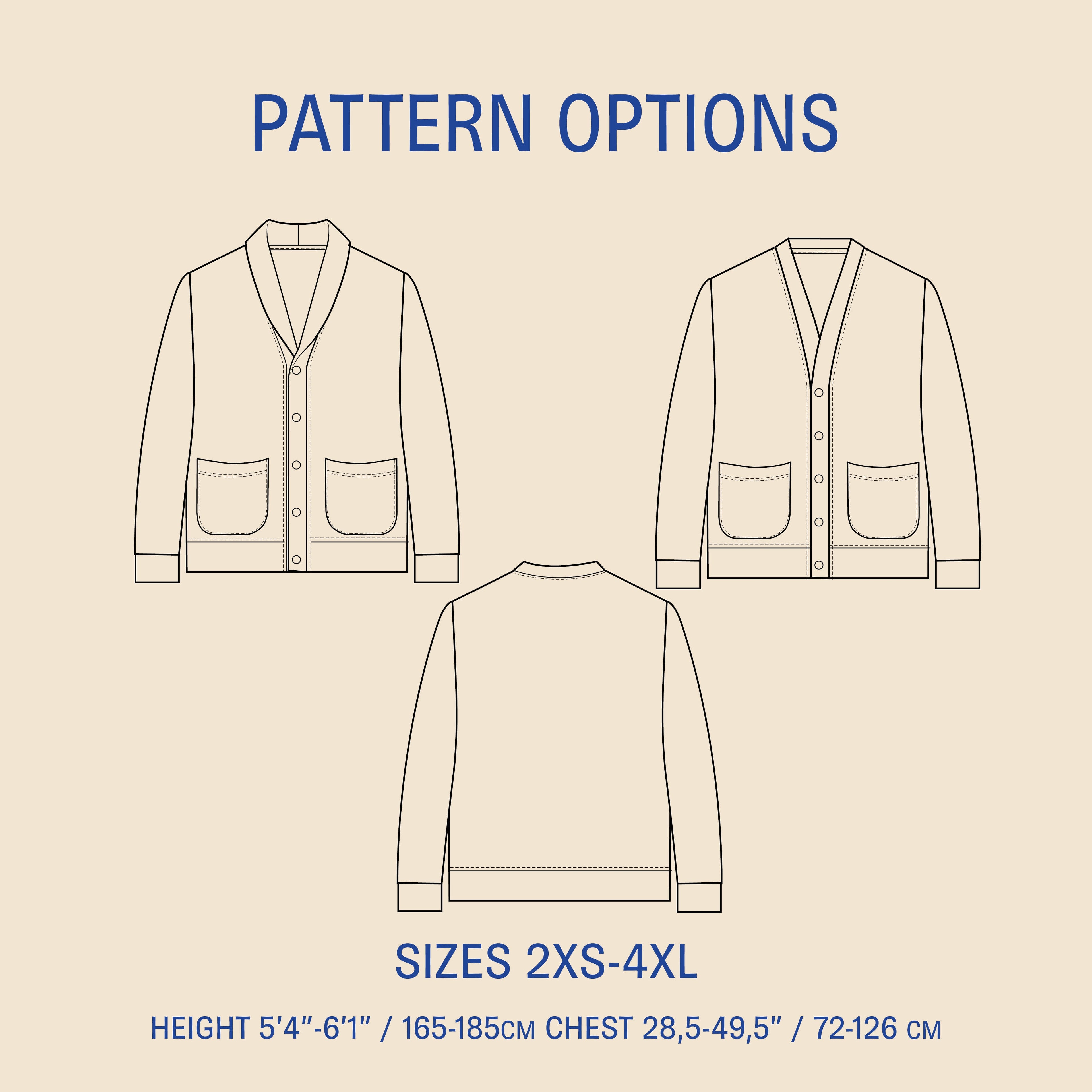 Cardigan Sewing Pattern
