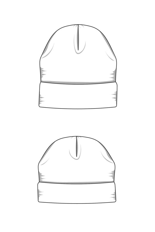 Beanie Mütze Schnittmuster SOPHIE