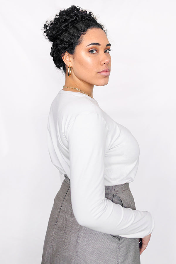 Basic Langarmshirt Schnittmuster