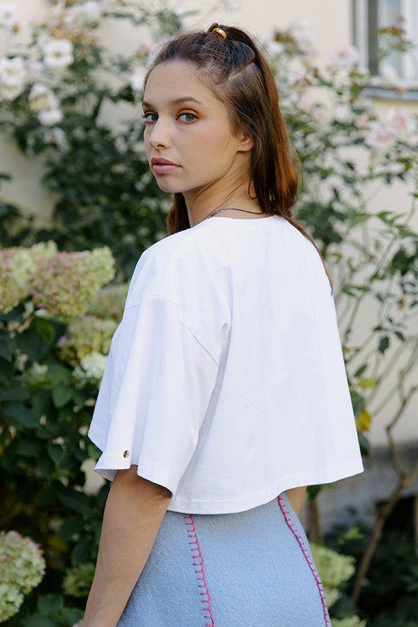 Cropped T-Shirt Schnittmuster