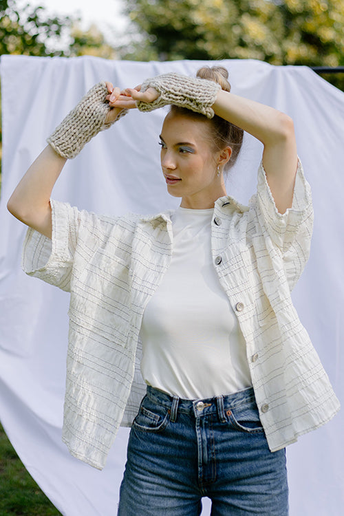 Kurzarm Bluse Schnittmuster GLORIA