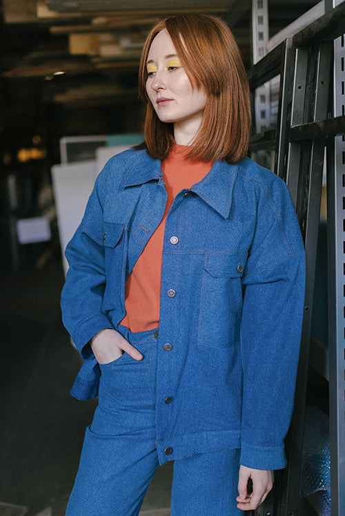 Jeansjacke Schnittmuster JEAN