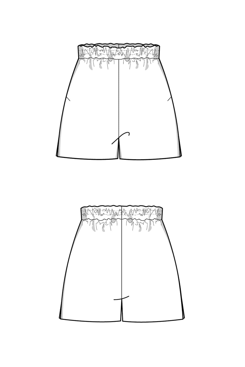 Shorts Schnittmuster KAYA