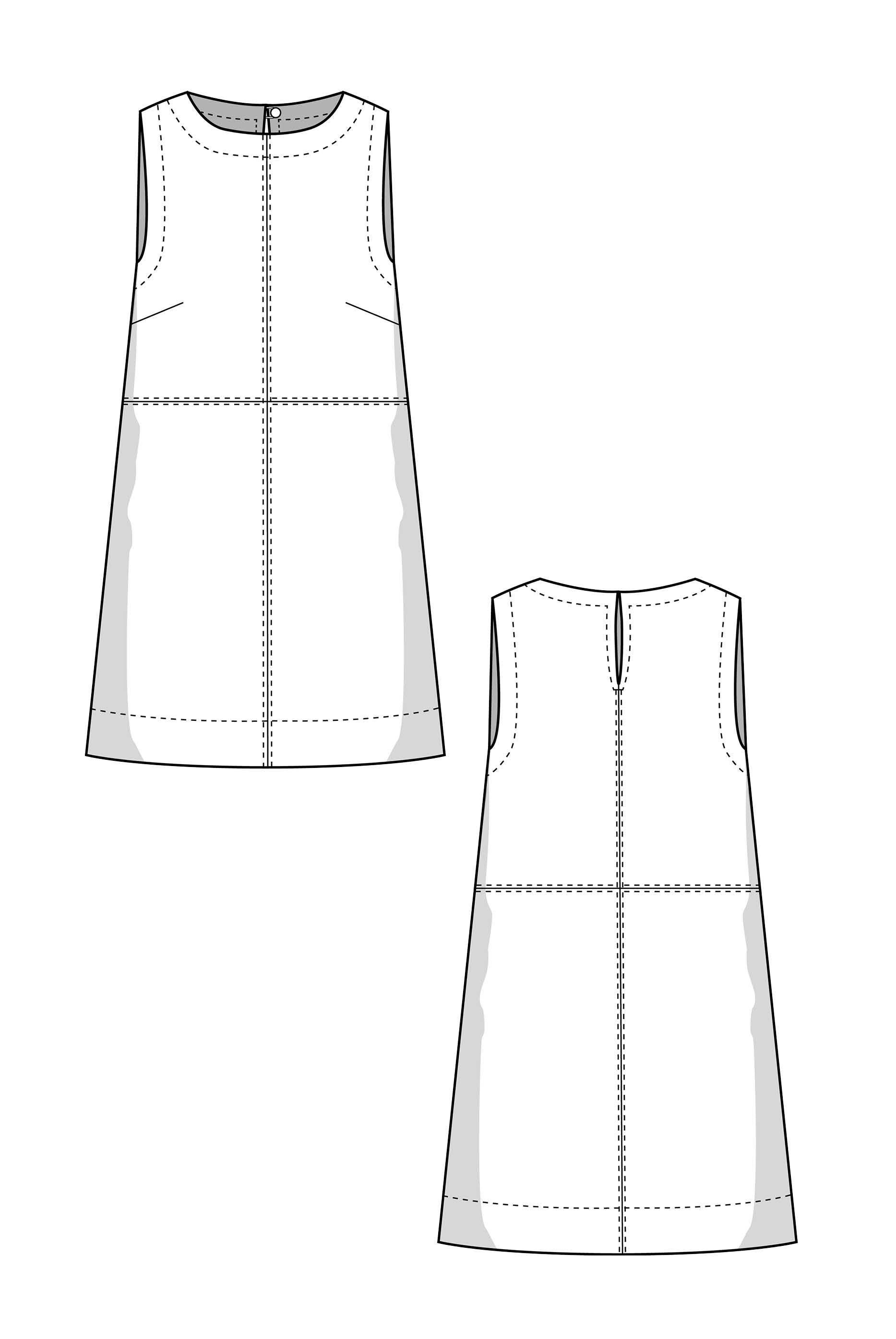 Patchwork Kleid Schnittmuster RUBY