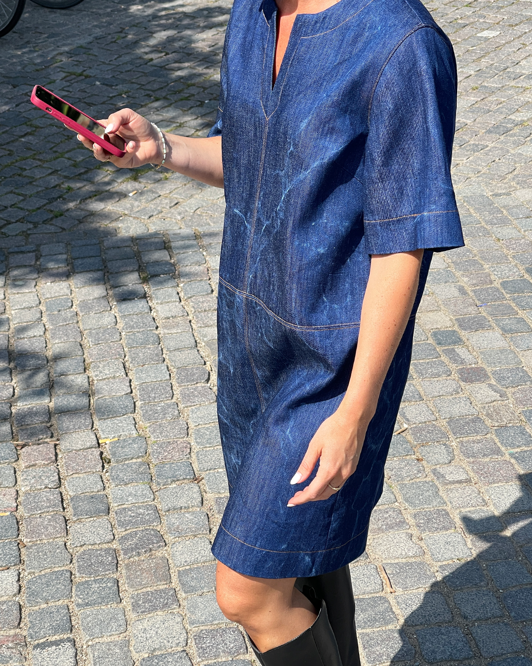 denim dress sewing pattern City Dress Sewing Pattern – THE PATTERN PRESS