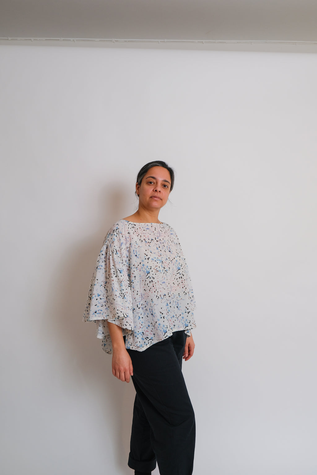 ZW Frill Sleeve Top - PDF Pattern