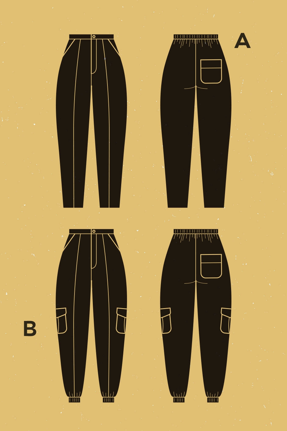 Acajou Pants Pattern