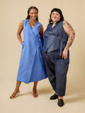 Aylin Wrap Dress + Vest 