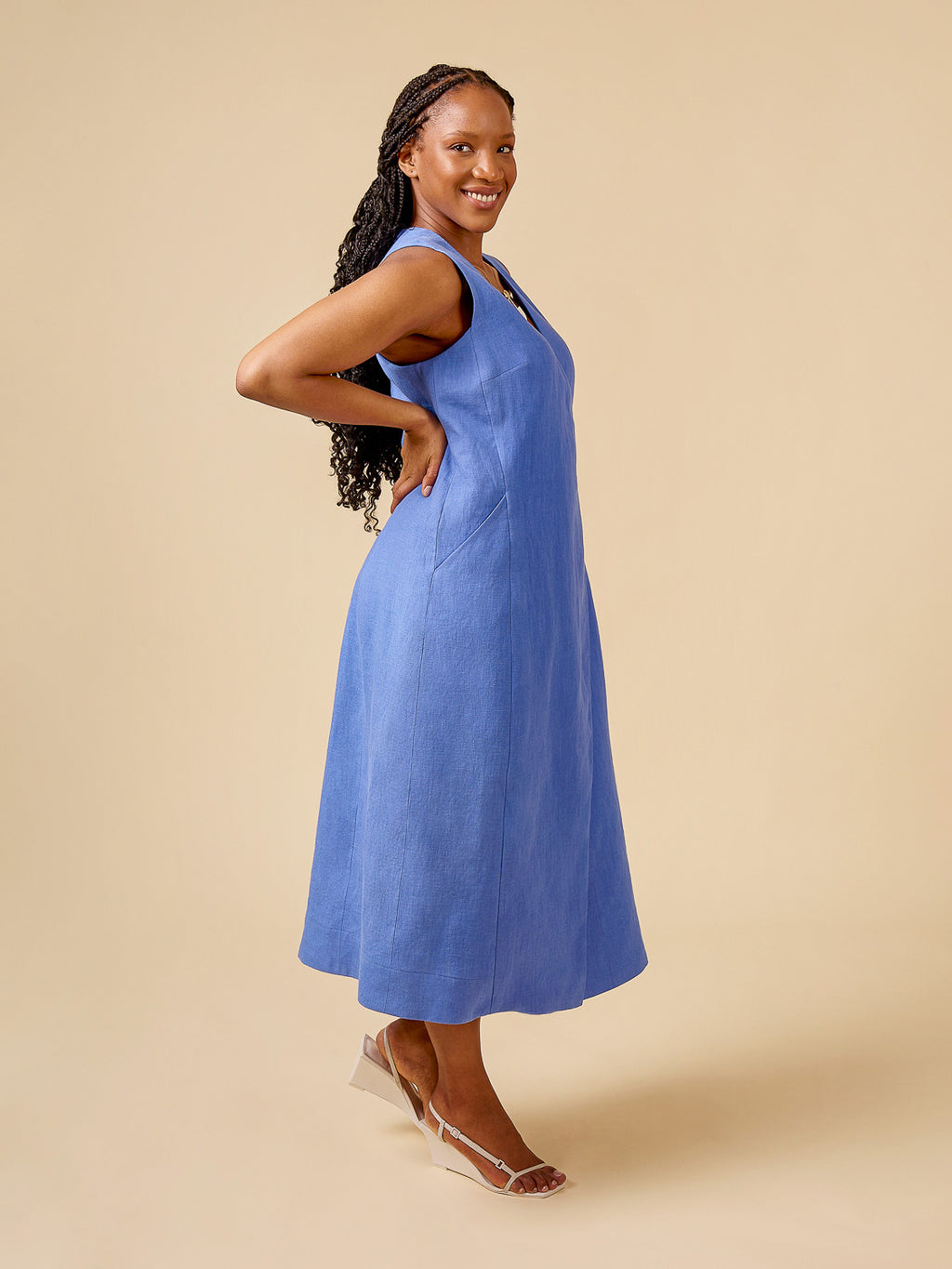 Aylin Wrap Dress + Vest 