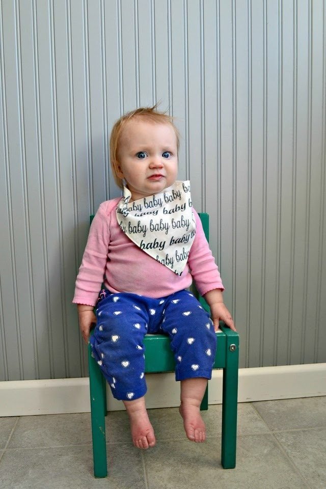 Baby Bandana Bib Sewing Tutorial