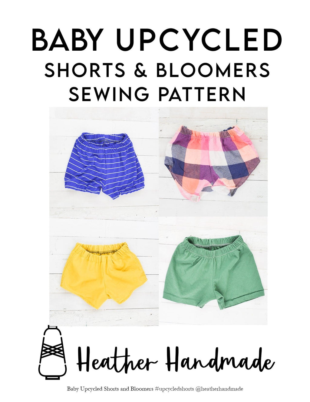 Upcycled Baby Shorts and Bloomers Pattern