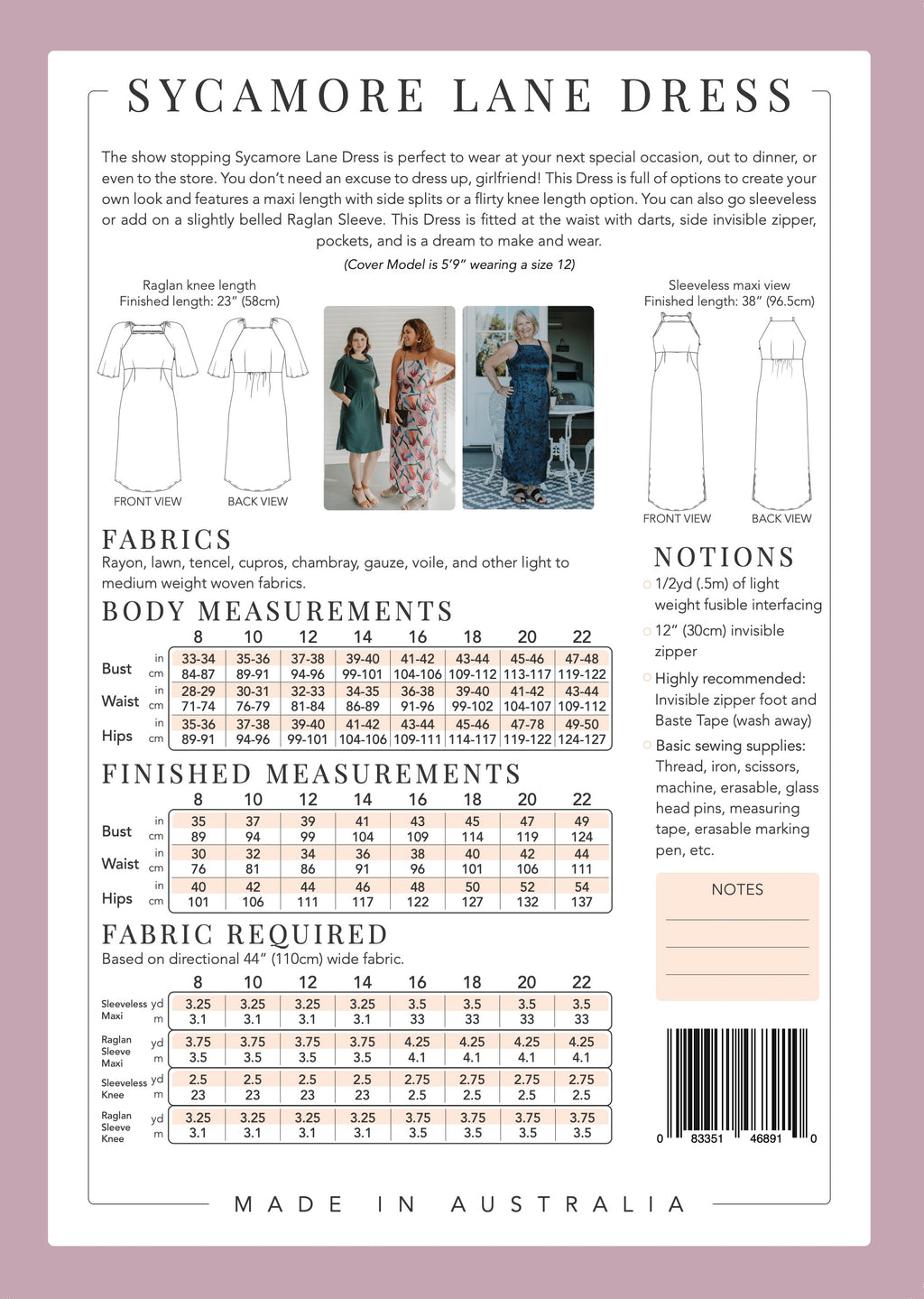 Sycamore Lane Dress