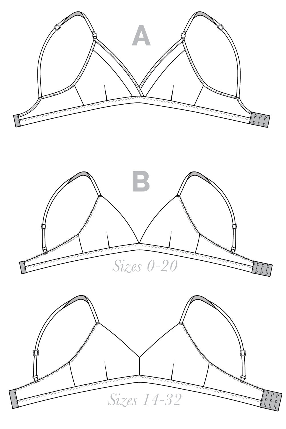 Céline Bralette Pattern