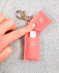 Chapstick Holder Keychain Pattern