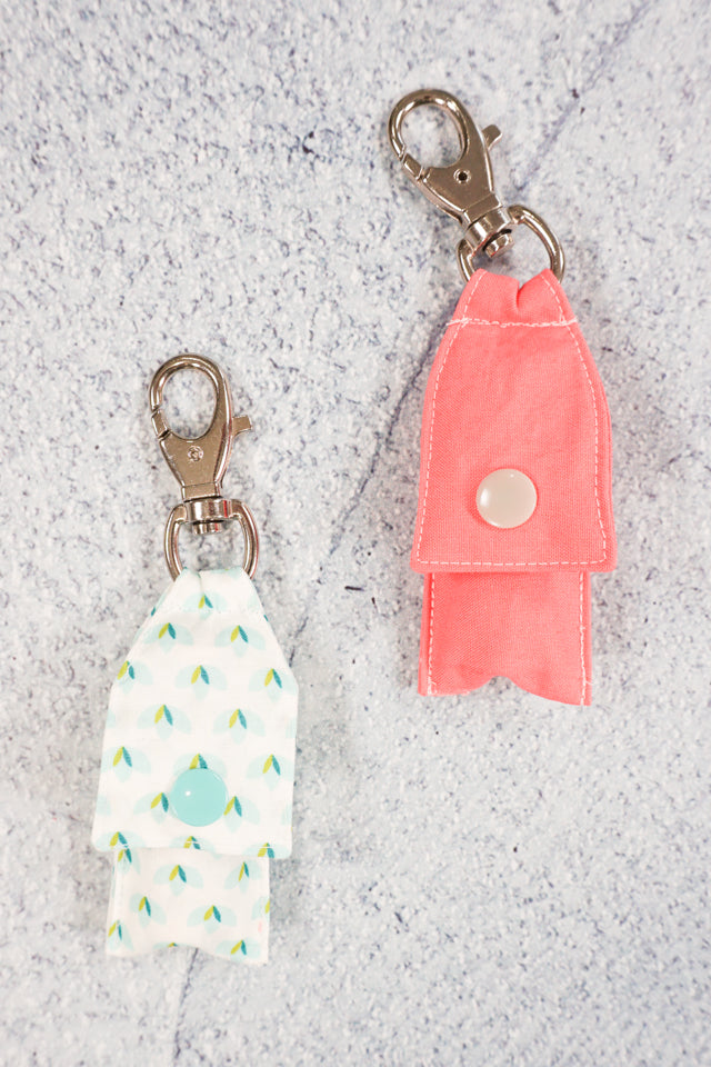 Chapstick Holder Keychain Pattern