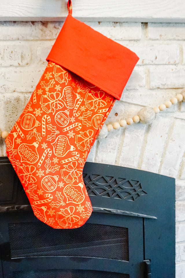 Christmas Stocking Sewing Pattern