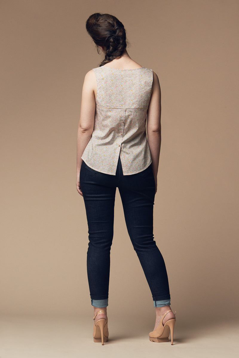 Datura Tank Top Pattern