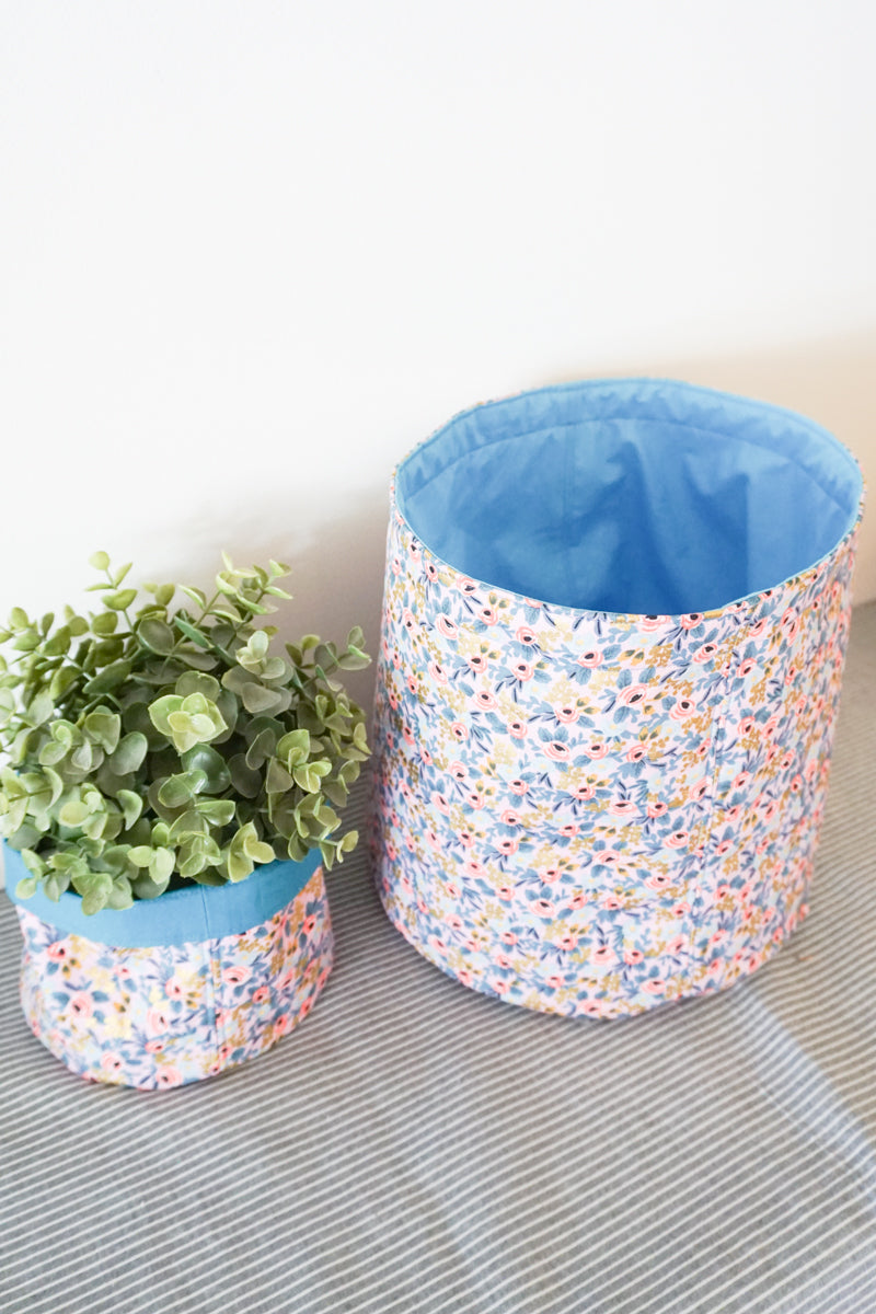 Fabric Basket Sewing Pattern