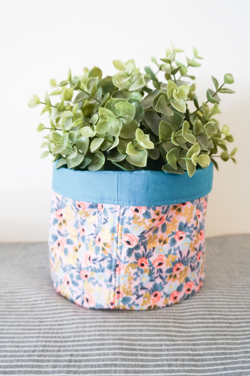 Fabric Basket Sewing Pattern