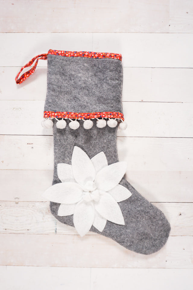 Felt Stocking Sewing Pattern
