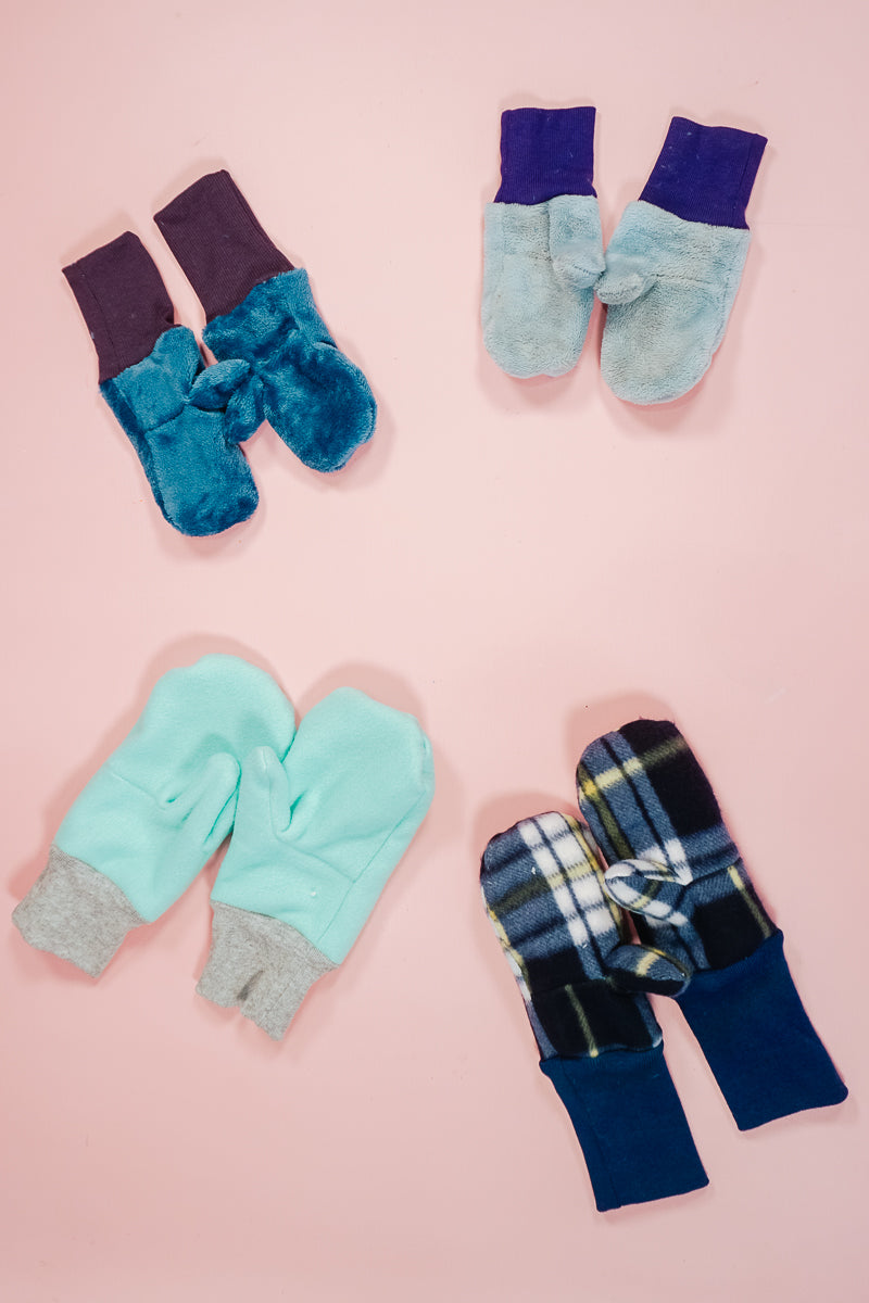 Fleece Mittens Sewing Pattern
