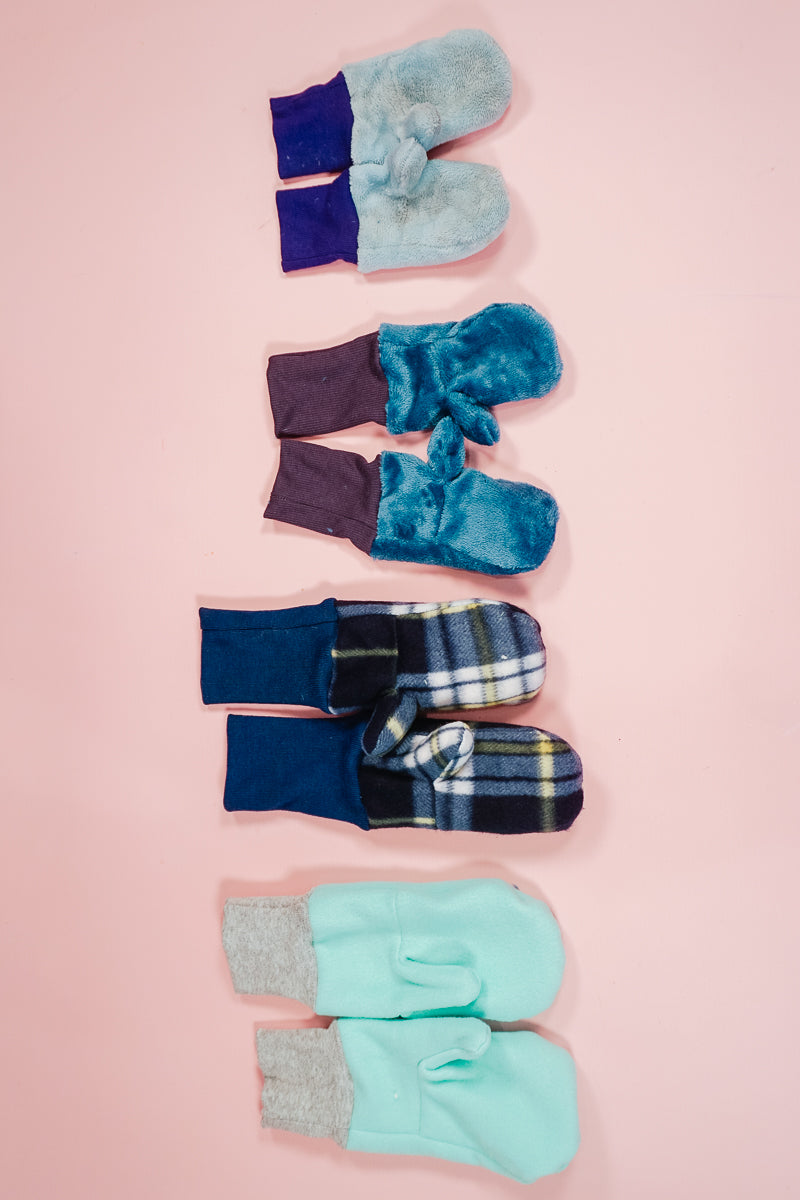 Fleece Mittens Sewing Pattern