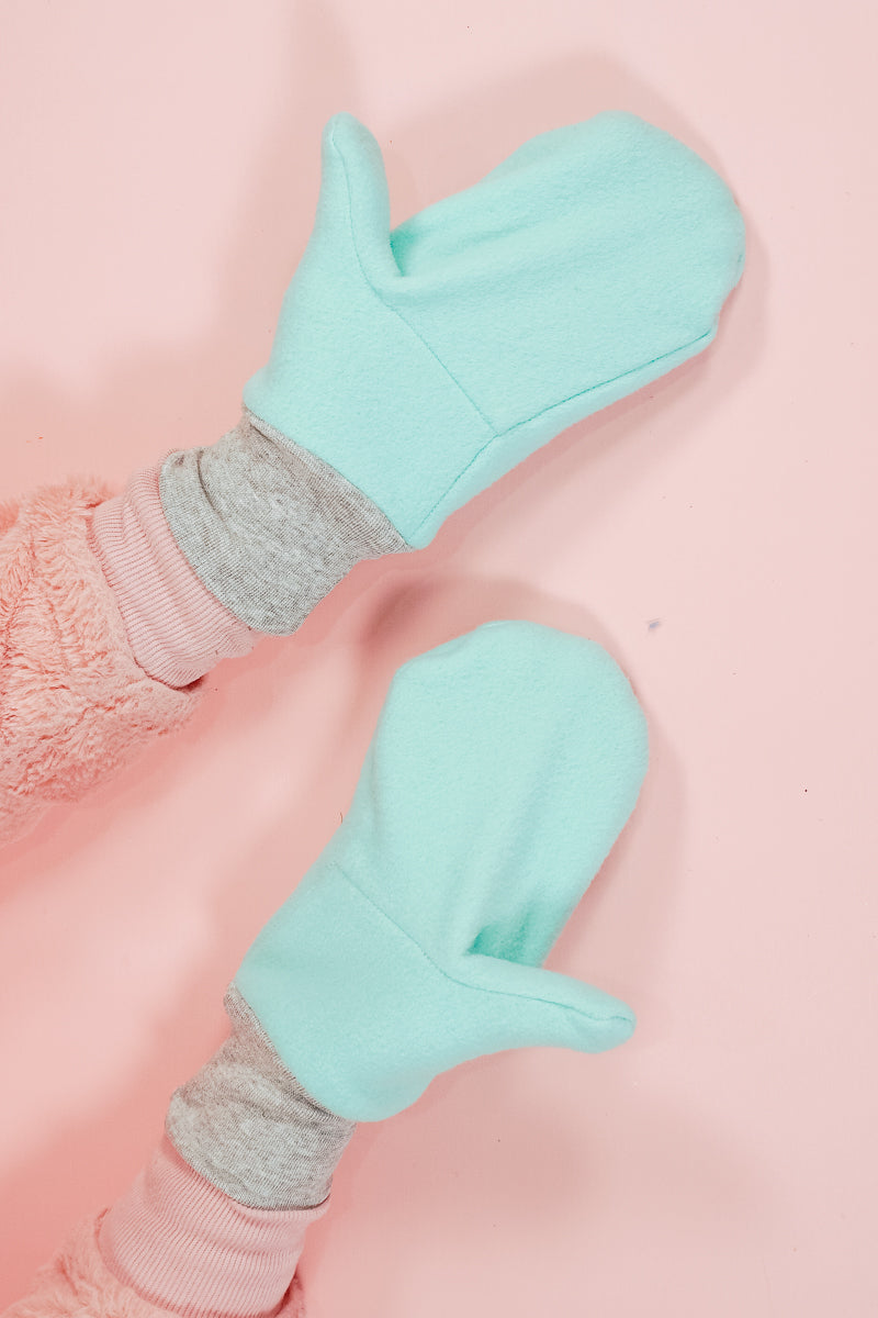 Fleece Mittens Sewing Pattern