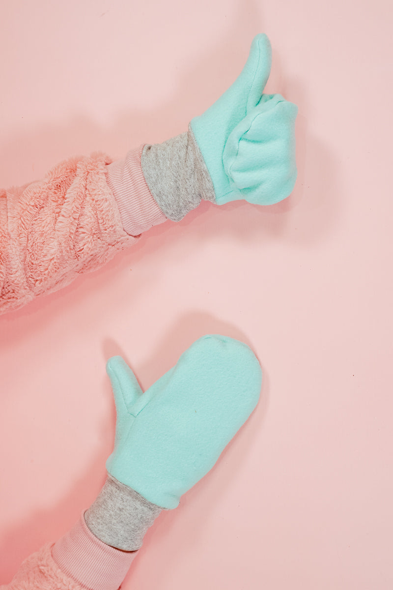 Fleece Mittens Sewing Pattern