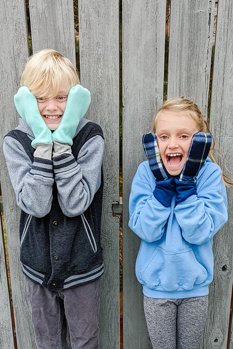 Fleece Mittens Sewing Pattern