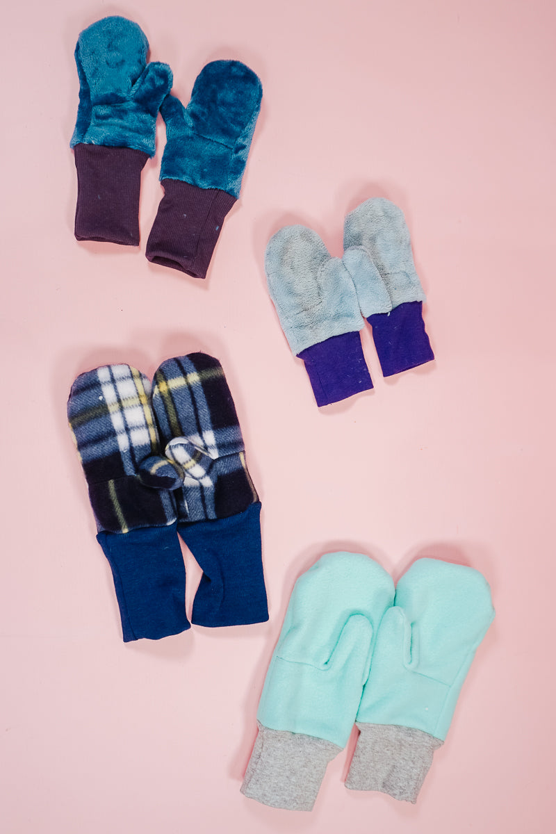 Fleece Mittens Sewing Pattern