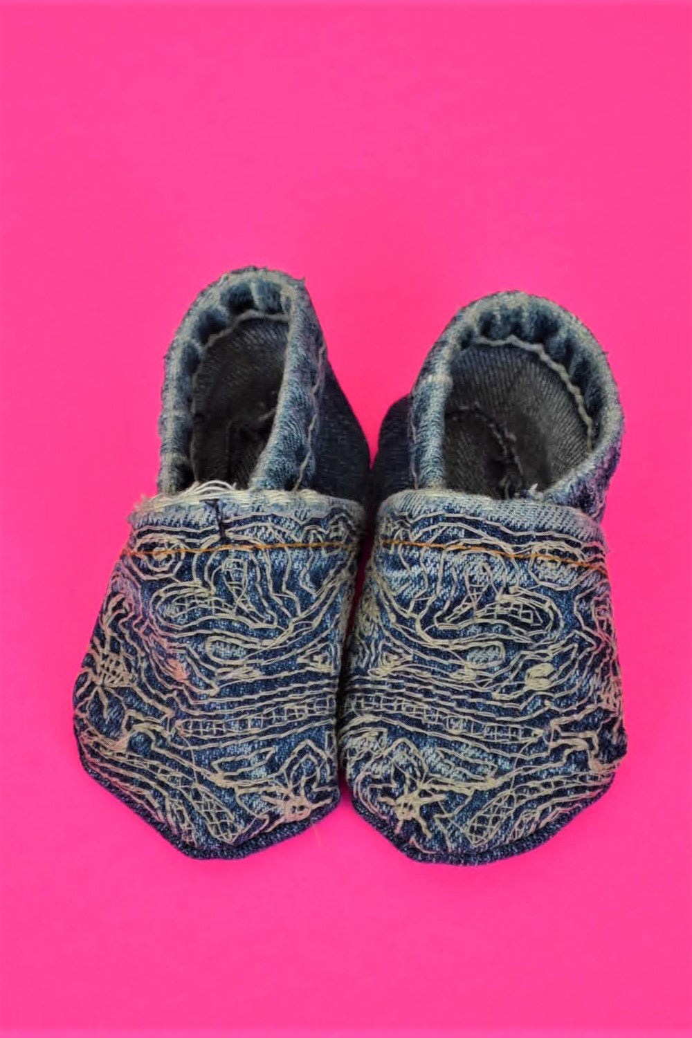 Upcycled Baby Shoes Pattern