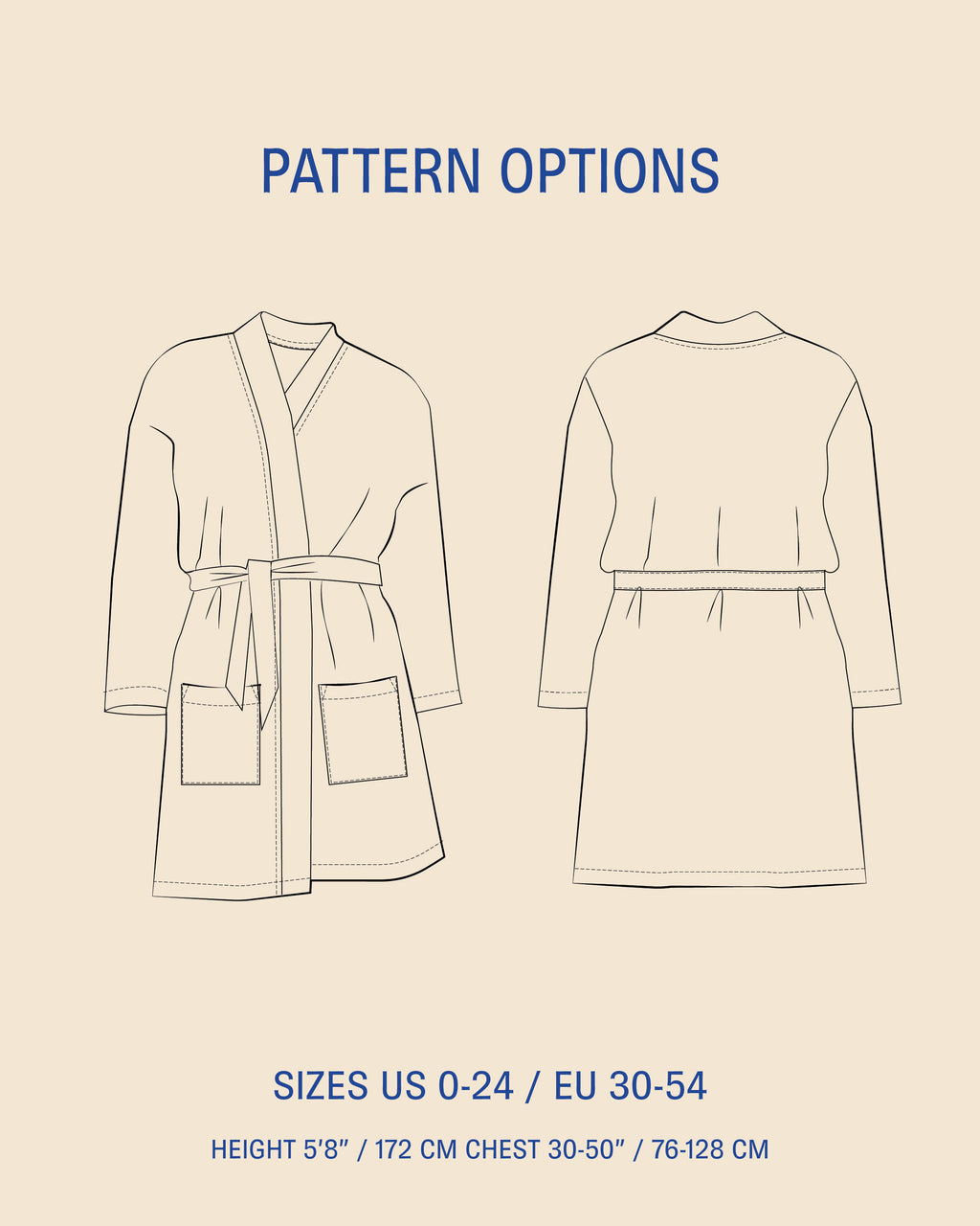 Norma Jean Kimono Sewing Pattern