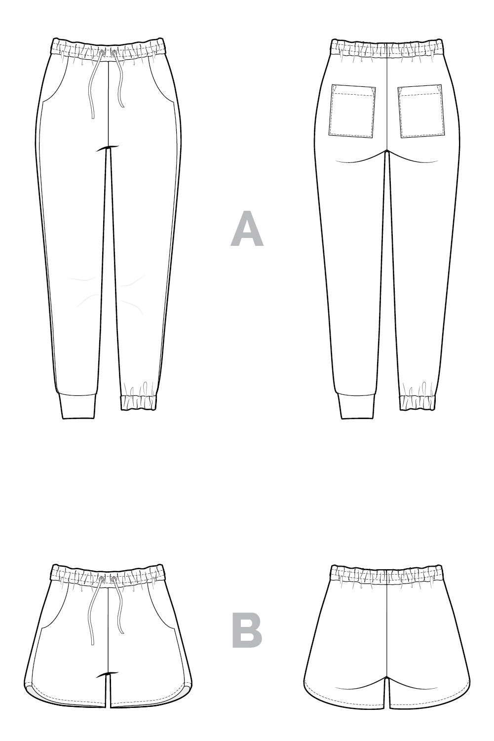 Plateau Joggers Pattern