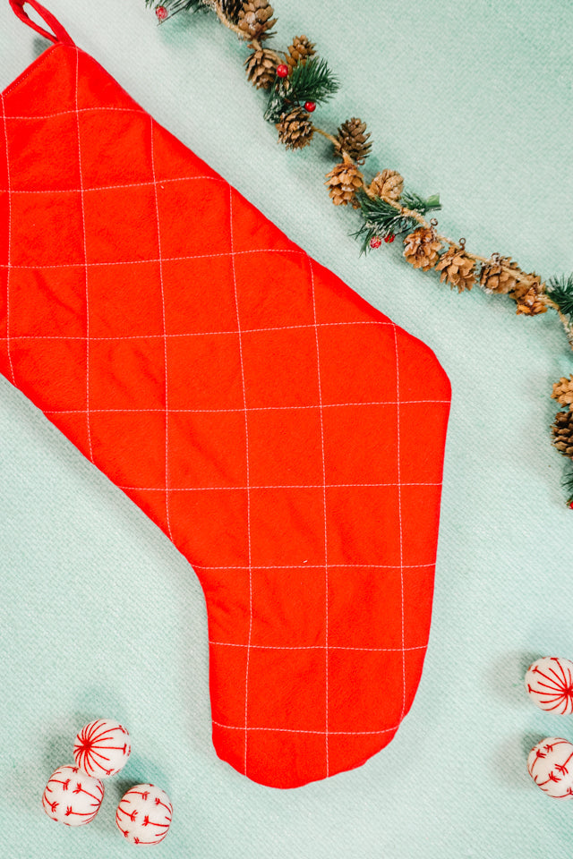 Quilted Christmas Stocking Pattern