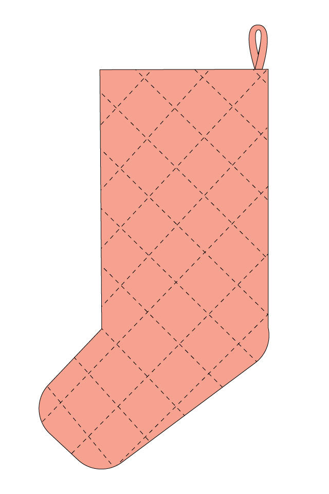 Quilted Christmas Stocking Pattern