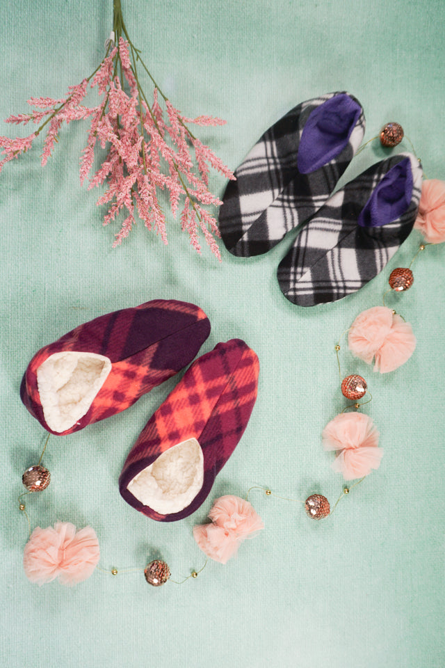 Women Slipper Sewing Pattern