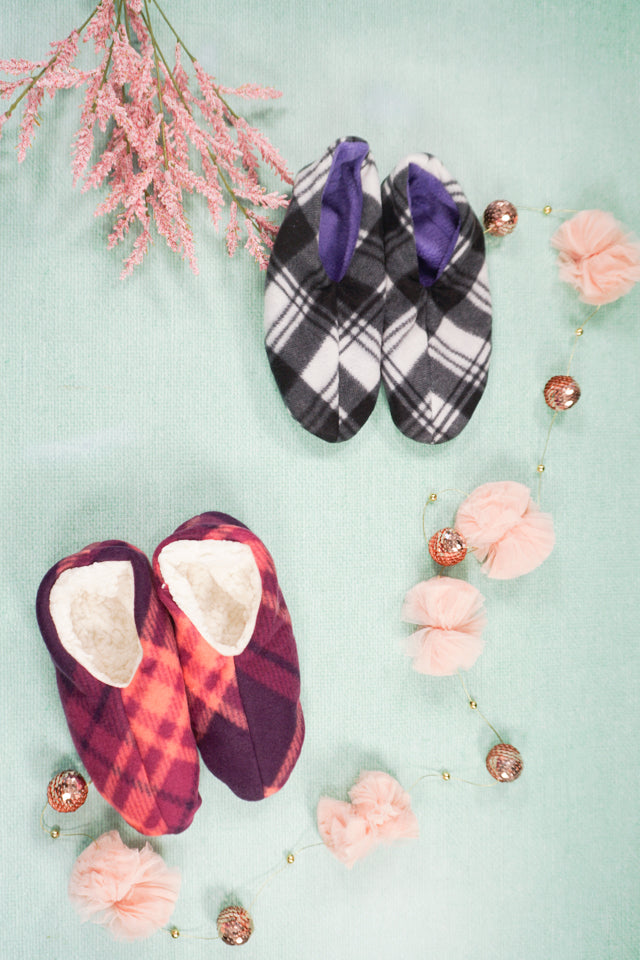 Women Slipper Sewing Pattern