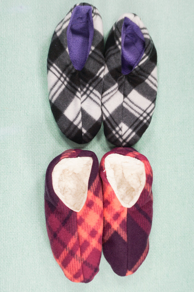 Women Slipper Sewing Pattern