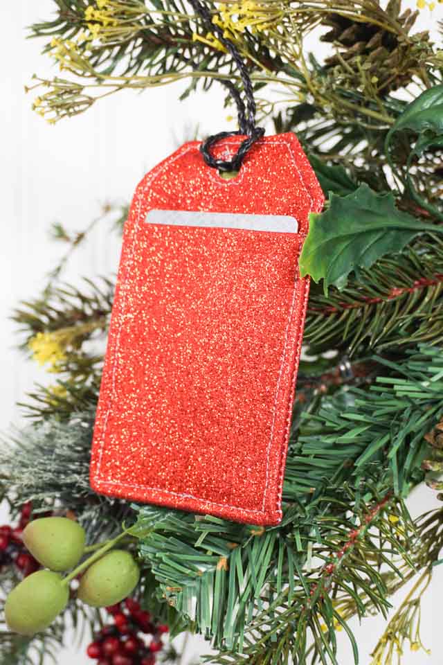 Gift Card Holder Sewing Pattern